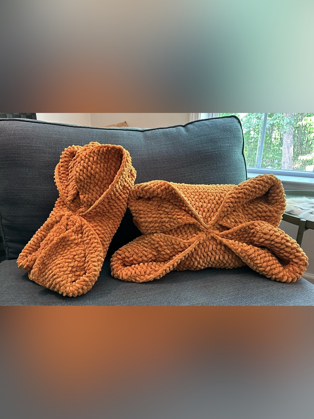Crab Rangoon pillows • brand new • throw pillow